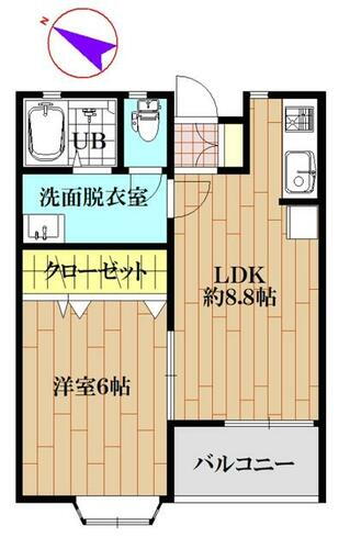 埼玉県所沢市大字山口 西所沢駅 1LDK アパート 賃貸物件詳細