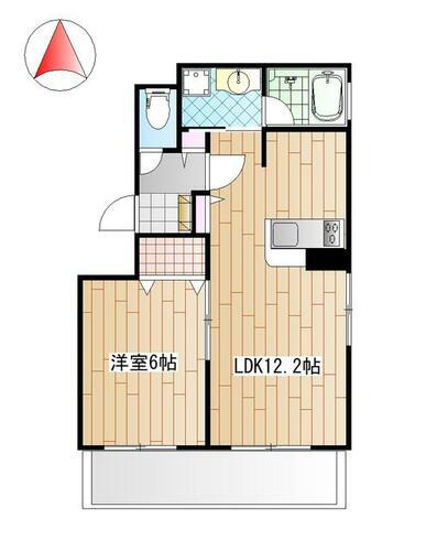 神奈川県川崎市中原区今井西町 武蔵小杉駅 1LDK アパート 賃貸物件詳細