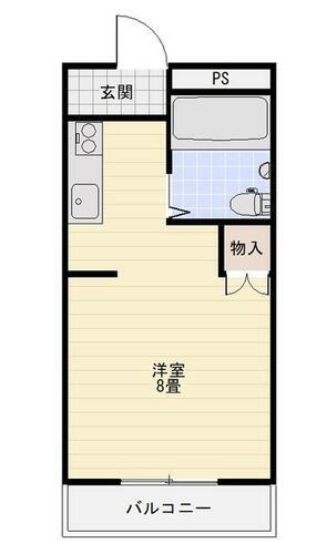 群馬県前橋市上沖町 片貝駅 1K マンション 賃貸物件詳細