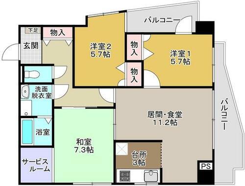 東京都台東区入谷１丁目 入谷駅 3LDK マンション 賃貸物件詳細