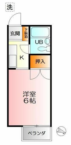 神奈川県横浜市保土ケ谷区霞台 保土ケ谷駅 1K アパート 賃貸物件詳細