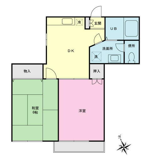 神奈川県横浜市金沢区片吹 金沢文庫駅 2LDK アパート 賃貸物件詳細