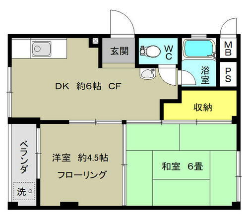 東京都杉並区阿佐谷北４丁目 阿佐ケ谷駅 2DK マンション 賃貸物件詳細