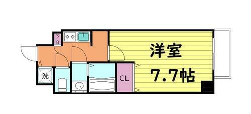 大阪府大阪市東成区中本２丁目 緑橋駅 1K マンション 賃貸物件詳細