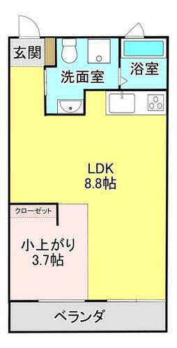 熊本県菊池郡大津町大字杉水 肥後大津駅 1LDK アパート 賃貸物件詳細