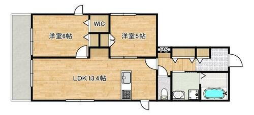 神奈川県川崎市多摩区菅６丁目 京王稲田堤駅 2LDK マンション 賃貸物件詳細