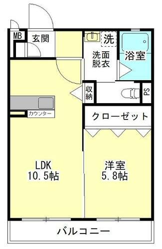 茨城県神栖市知手中央４丁目 1LDK マンション 賃貸物件詳細