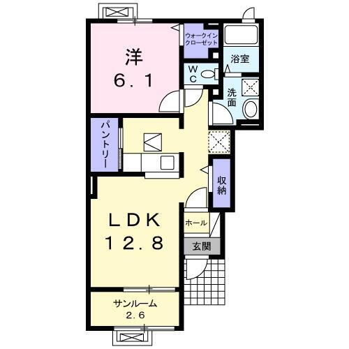秋田県秋田市土崎港東１丁目 秋田駅 1LDK アパート 賃貸物件詳細