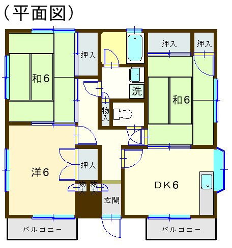 静岡県沼津市本田町 沼津駅 3DK マンション 賃貸物件詳細