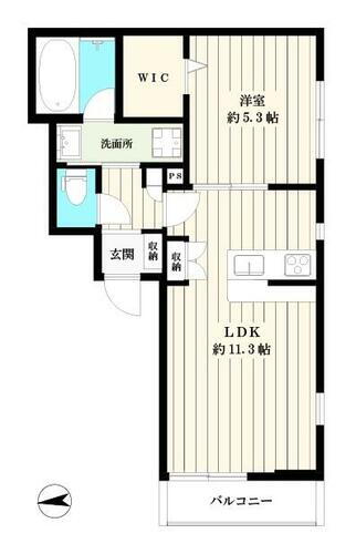 東京都練馬区貫井３丁目 富士見台駅 1LDK マンション 賃貸物件詳細