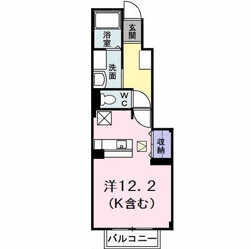 徳島県小松島市中田町字出口 中田駅 1K アパート 賃貸物件詳細