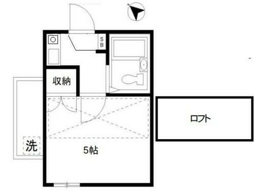 レオパレス三軒茶屋Ａ棟 2階 1K 賃貸物件詳細