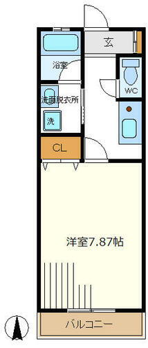 神奈川県川崎市麻生区岡上５丁目 鶴川駅 1K アパート 賃貸物件詳細