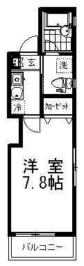 東京都大田区下丸子１丁目 下丸子駅 1K マンション 賃貸物件詳細