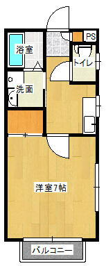 福島県郡山市静西１丁目 郡山駅 1K アパート 賃貸物件詳細