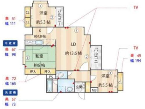 福岡県福岡市中央区小笹３丁目 桜坂駅 3LDK マンション 賃貸物件詳細