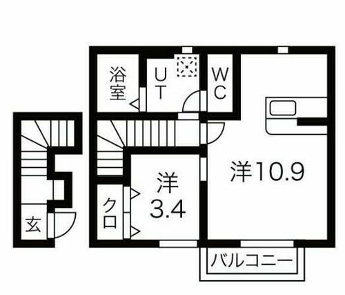 岩手県盛岡市長田町 上盛岡駅 1LDK アパート 賃貸物件詳細