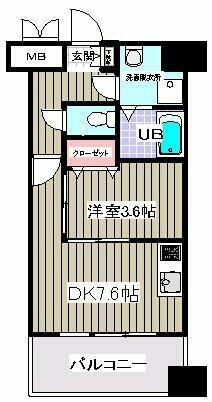 千葉県柏市柏３丁目 柏駅 1DK マンション 賃貸物件詳細