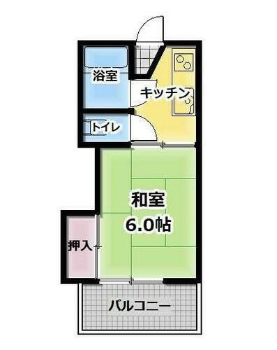高知県高知市高須２丁目 新木駅 1K マンション 賃貸物件詳細
