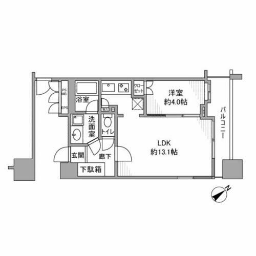 東京都品川区西五反田５丁目 五反田駅 1LDK マンション 賃貸物件詳細