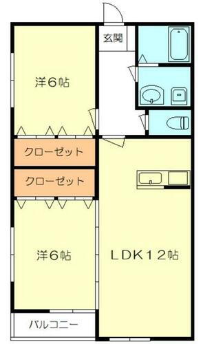 リムズＴＳＵＹＡＺＡＫＩ 2階 2LDK 賃貸物件詳細