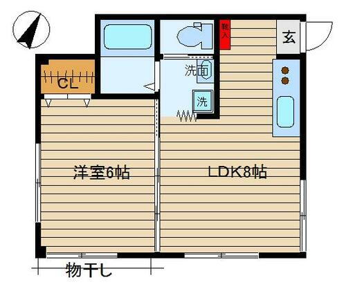 東京都大田区西蒲田３丁目 蒲田駅 1DK マンション 賃貸物件詳細