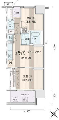 東京都江東区豊洲３丁目 豊洲駅 2LDK マンション 賃貸物件詳細