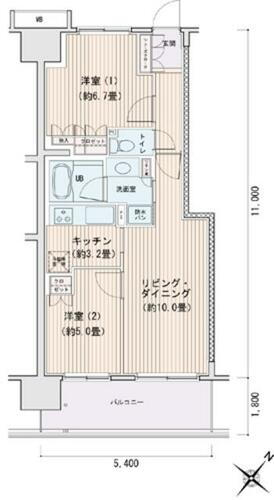 東京都江東区豊洲３丁目 豊洲駅 2LDK マンション 賃貸物件詳細