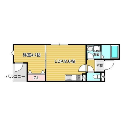 大阪府豊中市曽根西町３丁目 曽根駅 1LDK アパート 賃貸物件詳細