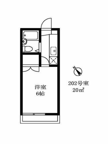 神奈川県横浜市港北区日吉２丁目 日吉駅 1K マンション 賃貸物件詳細