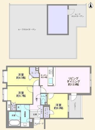 東京都品川区西大井３丁目 大森駅 3LDK マンション 賃貸物件詳細