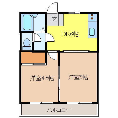 神奈川県横浜市港北区大曽根台 大倉山駅 2DK マンション 賃貸物件詳細