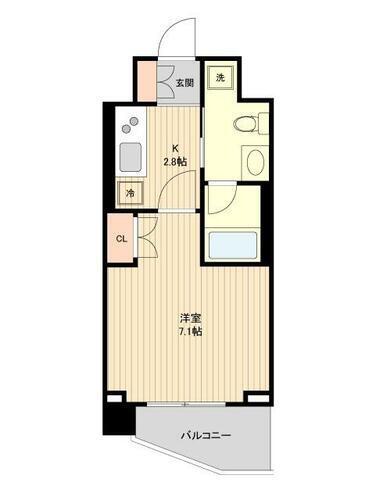 東京都世田谷区奥沢６丁目 九品仏駅 1K マンション 賃貸物件詳細