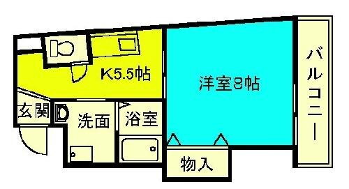 大阪府堺市北区中百舌鳥町１丁 なかもず駅 1K マンション 賃貸物件詳細
