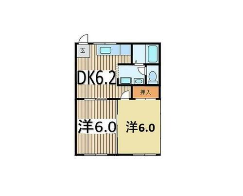 神奈川県横浜市泉区新橋町 弥生台駅 2DK アパート 賃貸物件詳細
