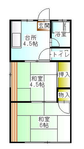 神奈川県横浜市瀬谷区瀬谷３丁目 瀬谷駅 2K アパート 賃貸物件詳細