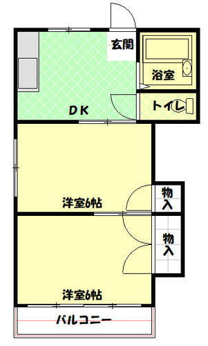 東京都武蔵村山市残堀５丁目 西武立川駅 2DK マンション 賃貸物件詳細