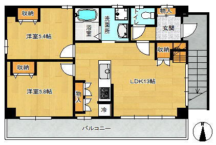 東京都練馬区北町７丁目 平和台駅 2LDK マンション 賃貸物件詳細