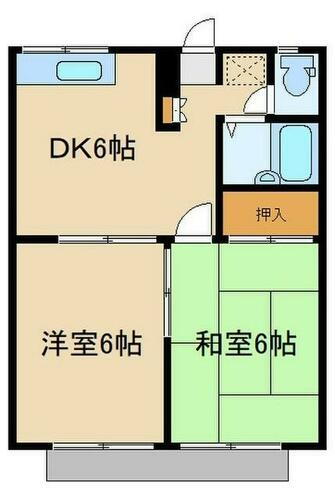 神奈川県横浜市鶴見区矢向３丁目 尻手駅 2DK アパート 賃貸物件詳細