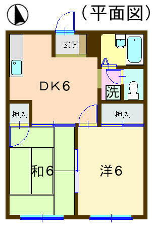 静岡県沼津市大塚 片浜駅 2DK アパート 賃貸物件詳細