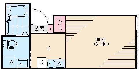 東京都練馬区東大泉６丁目 大泉学園駅 1K アパート 賃貸物件詳細