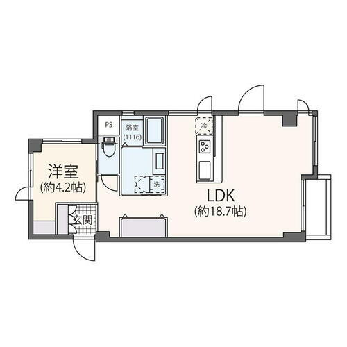 神奈川県茅ヶ崎市新栄町 茅ケ崎駅 1LDK マンション 賃貸物件詳細