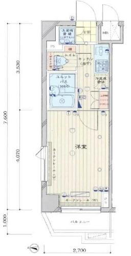 東京都江東区亀戸１丁目 錦糸町駅 1K マンション 賃貸物件詳細
