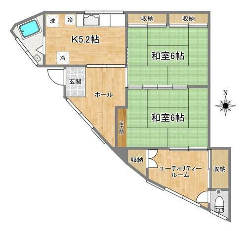 神奈川県鎌倉市大町２丁目 鎌倉駅 2K 一戸建て 賃貸物件詳細