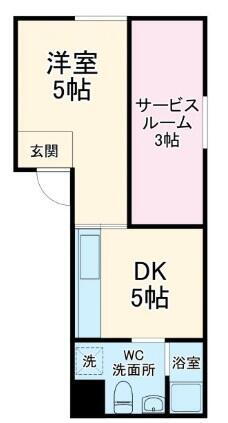 愛知県岡崎市六供町字甲西 築65年9ヶ月 2階建