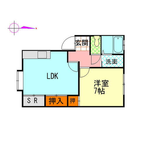 レジデンスＹ　１０５号室