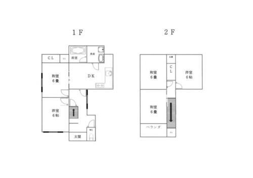 滋賀県大津市大江６丁目 2階建 築45年2ヶ月