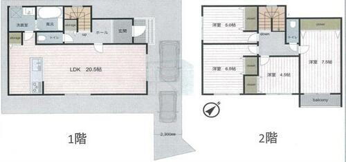 埼玉県入間市鍵山３丁目 賃貸一戸建て
