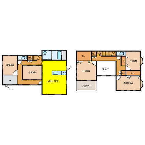 三重県四日市市波木南台４丁目 築20年6ヶ月 2階建