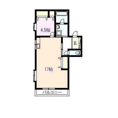 熊本県熊本市北区鶴羽田２丁目 賃貸アパート